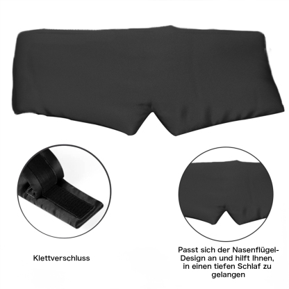 22 Momme 100% Reine Seide Verstellbare Augenmaske Mit Bändern