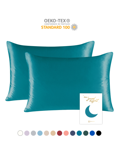 19 Momme Mulberry Silk Pillowcase – Zip Closure, Gentle on Skin & Hair