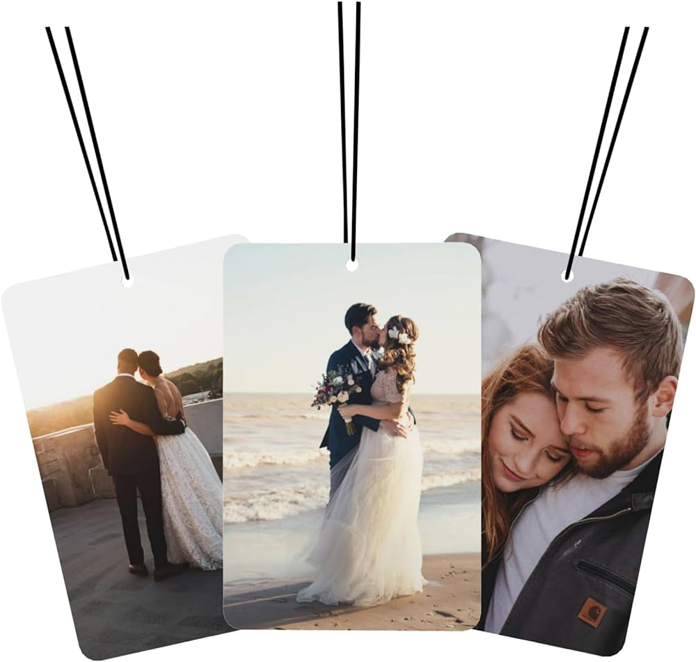 Custom Wedding Air Freshener Printed With Logo