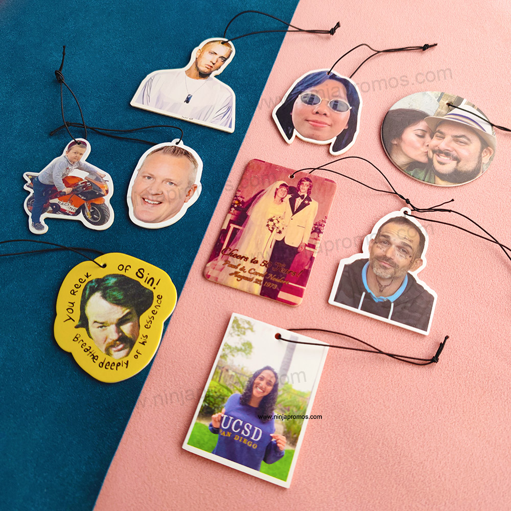 Personalized Photo Car Air Freshener Photo Printed Air Freshener