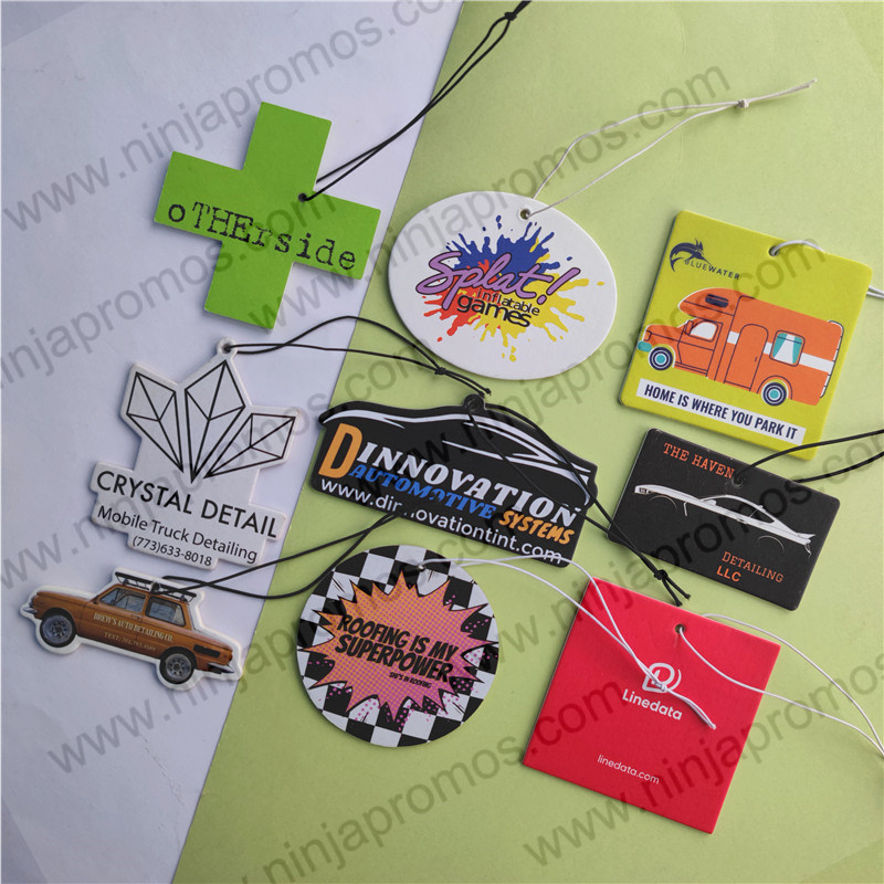 Wholesale Custom Shape Paper Car Air Freshener