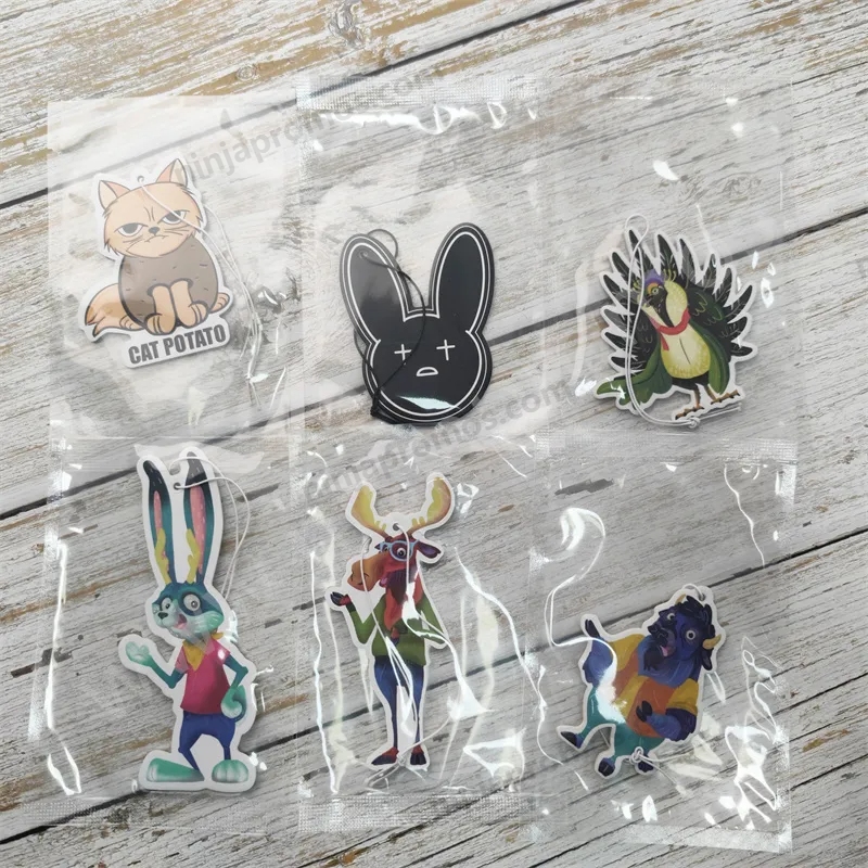 Wholesale Custom Shape Paper Car Air Freshener