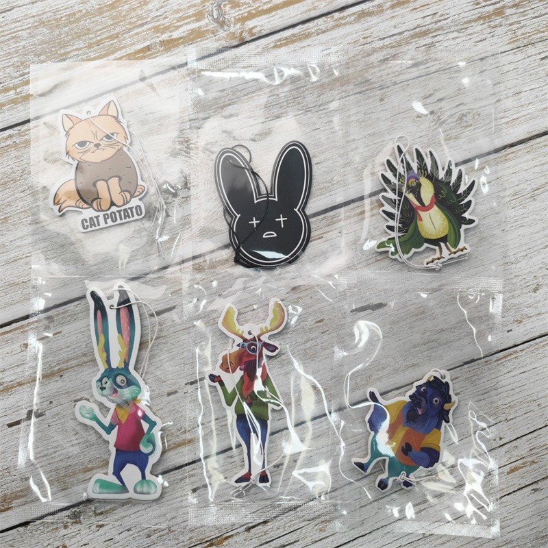 Custom Pet Air Fresheners Pet Picture Printed Air Freshener