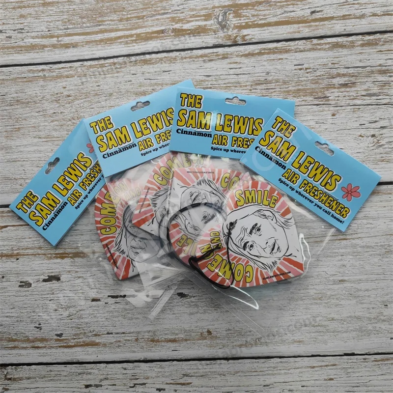 Wholesale Custom Shape Paper Car Air Freshener