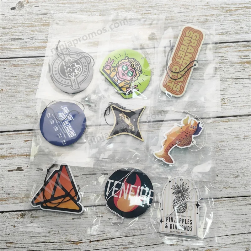 Wholesale Custom Shape Paper Car Air Freshener