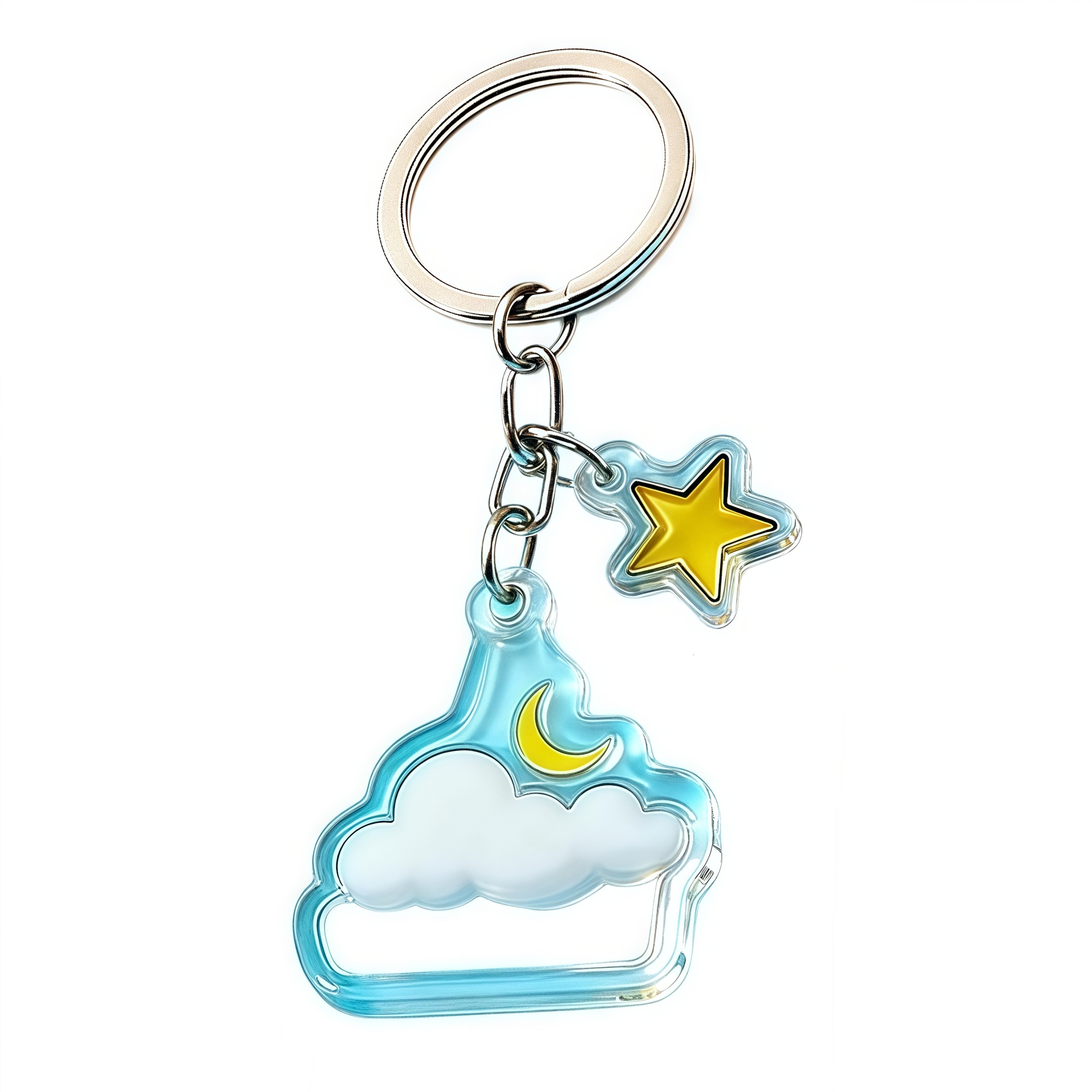 Custom Acrylic Keychain Logo Printed With Any Shape