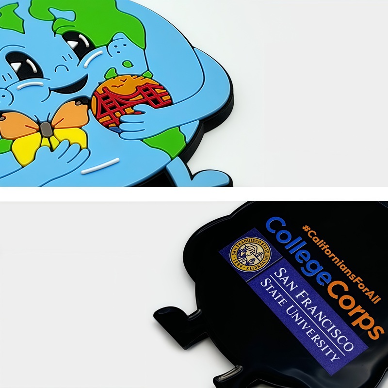 Custom 3D Silicone Keychain Rubber Keychain With Any Logo & Shape