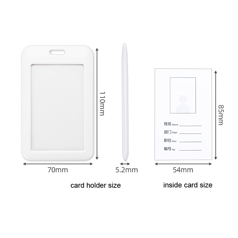 Custom Card Holder Full Set With Lanyard Snap Personalised With Your Logo