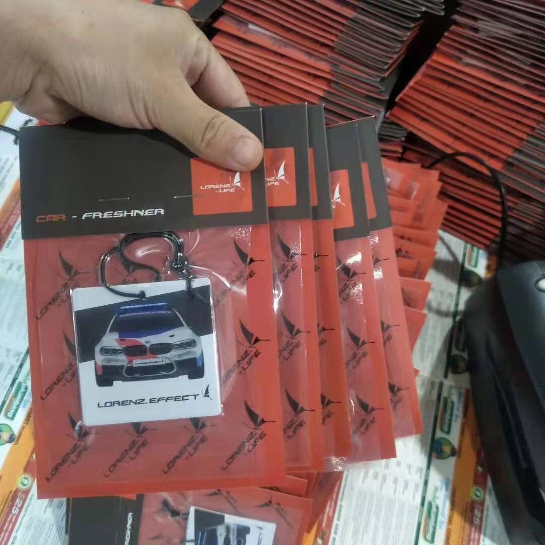 Wholesale Custom Shape Paper Car Air Freshener