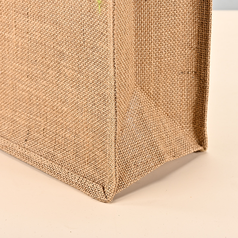 Personalized Burlap Tote Bags with Custom Logo – Eco-Friendly Jute Bags for Gifts