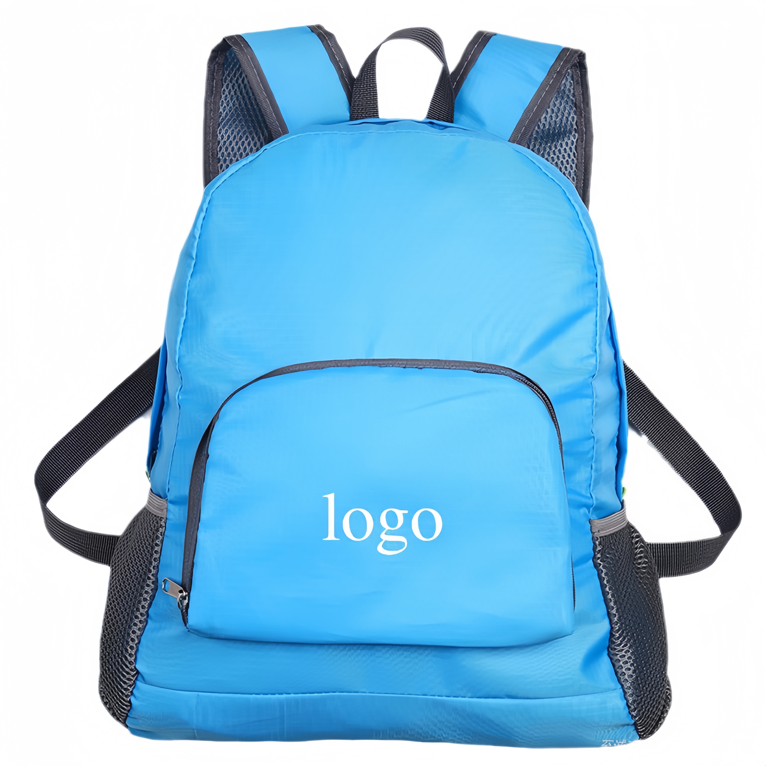 Ultralight Foldable Backpack Compact and Lightweight Daypack with Logo