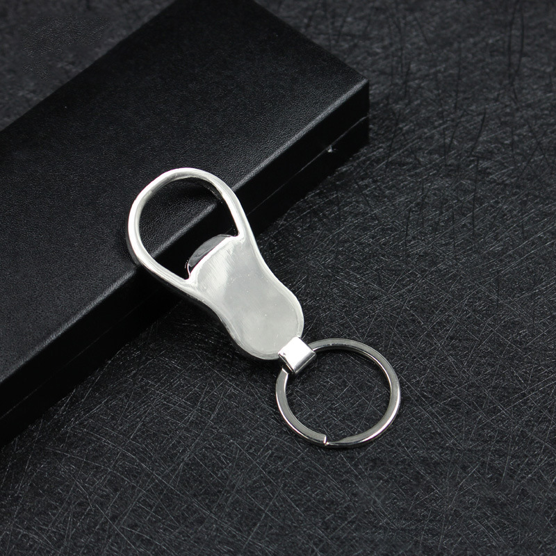 Wholesale Alloy Bottle Opener Keychain with Custom Logo