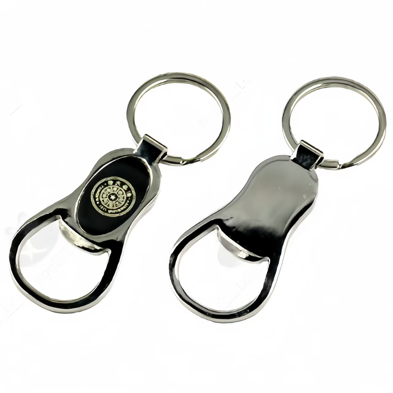 Wholesale Alloy Bottle Opener Keychain with Custom Logo