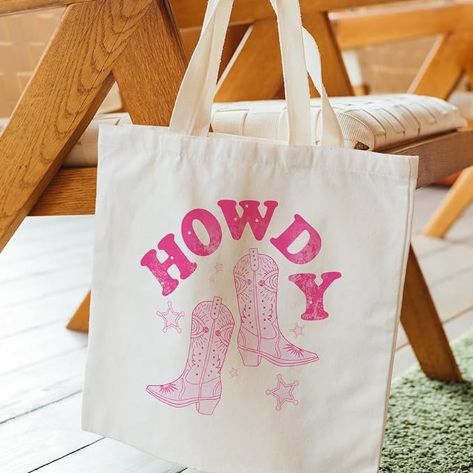 Custom Canvas Tote Bag with Logo | Reusable Cotton Shopping Bag for Work, Travel, or Gifts