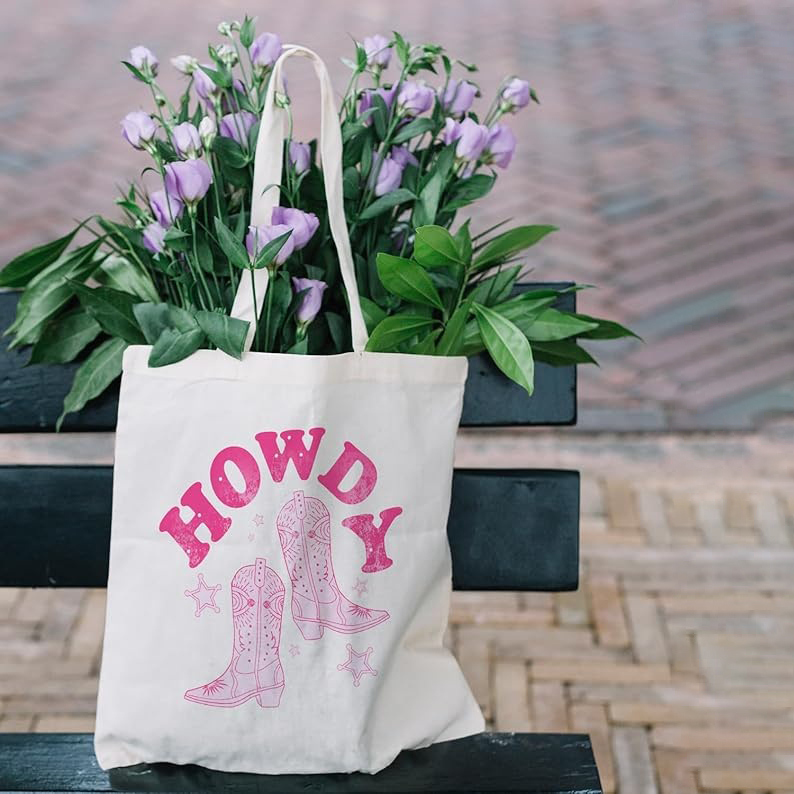 Custom Canvas Tote Bag with Logo | Reusable Cotton Shopping Bag for Work, Travel, or Gifts