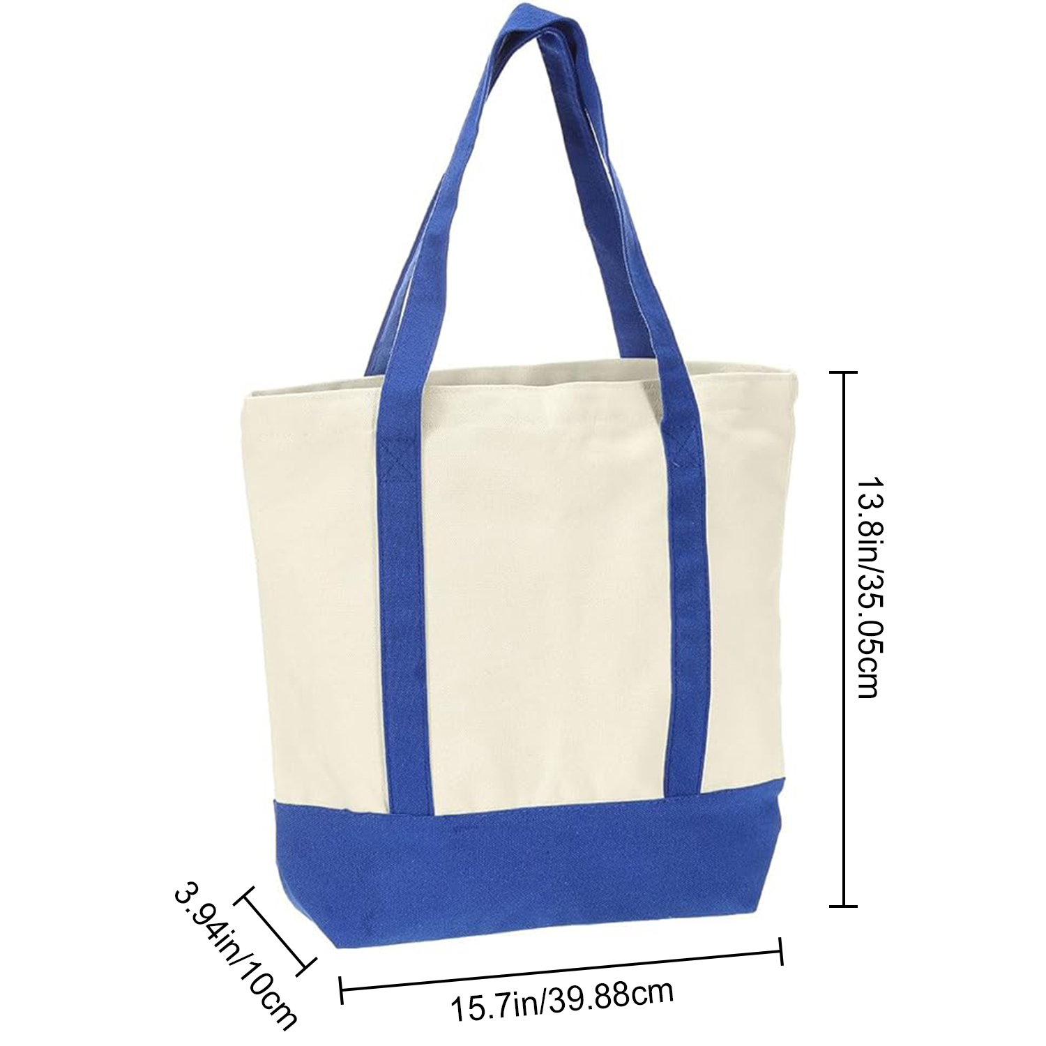 Custom Canvas Tote Bag with Zipper | Bulk Logo Tote Bags for Business Gifts