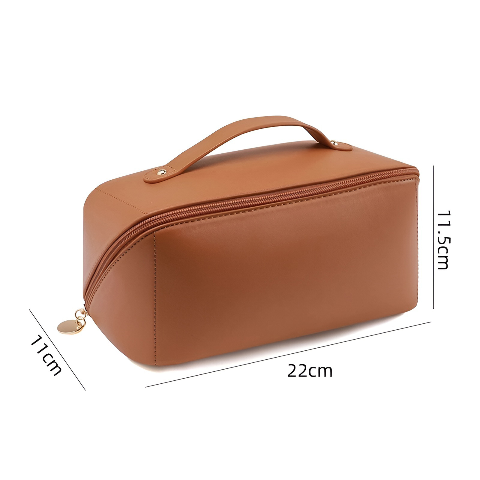 Wholesale Custom Logo PU Leather Cosmetic Storage Box – Makeup & Toiletry Organizer