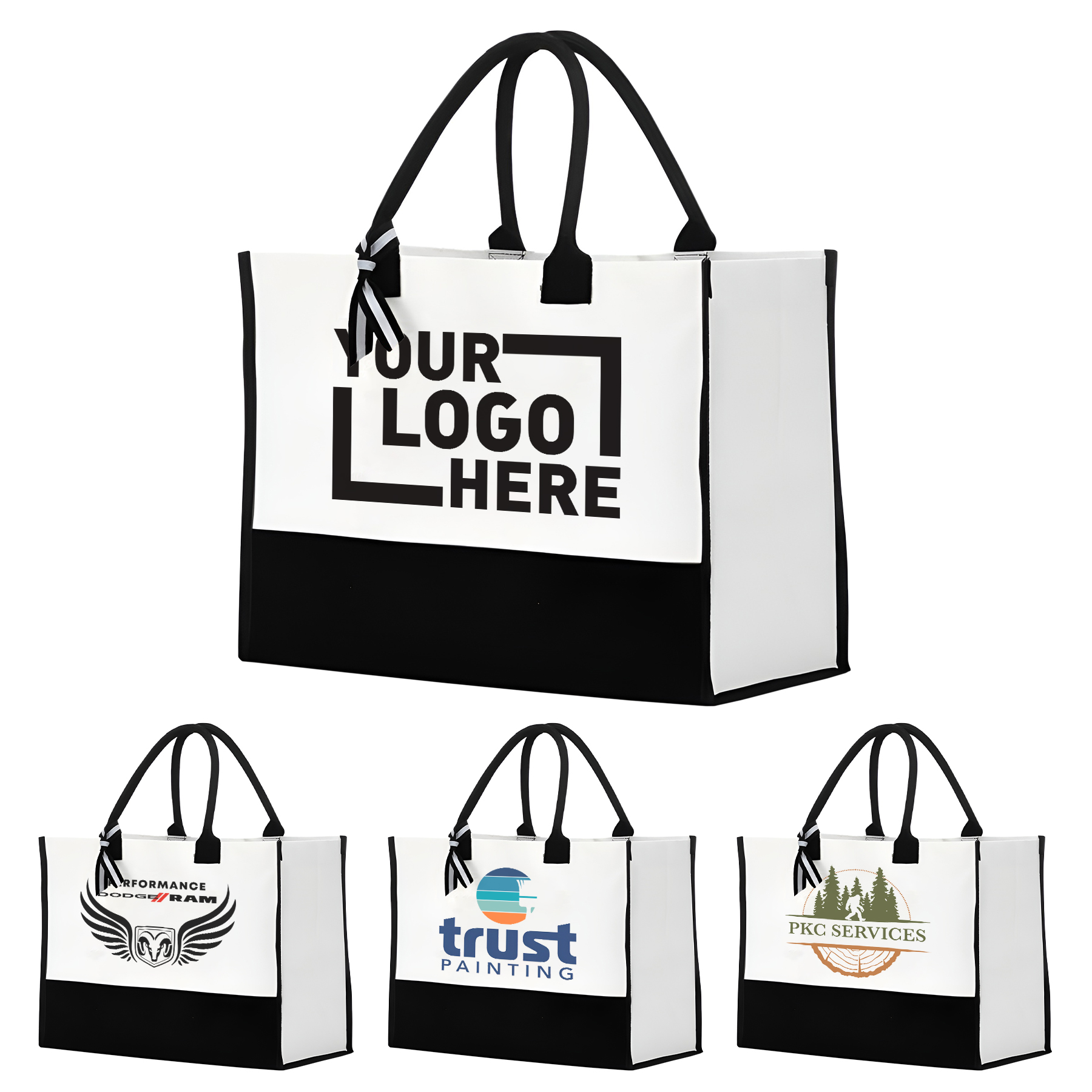 Custom Canvas Tote Bag | Personalized Logo Tote Bags for Events & Business Gifts
