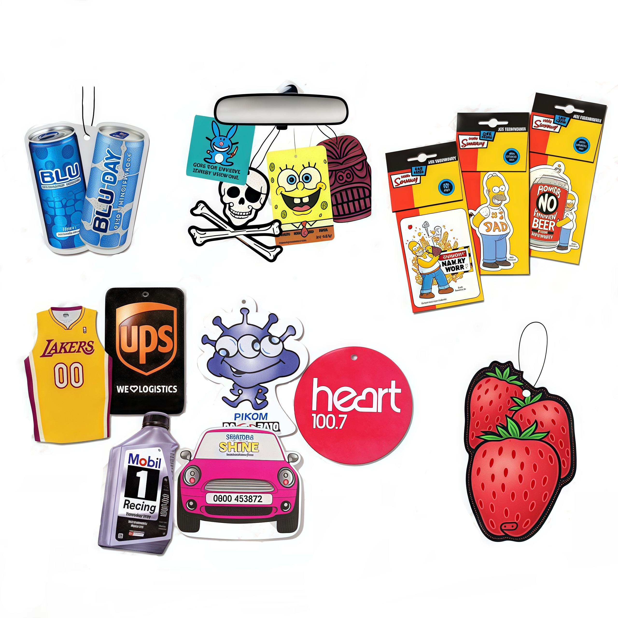 Wholesale Custom Shape Paper Car Air Fresheners