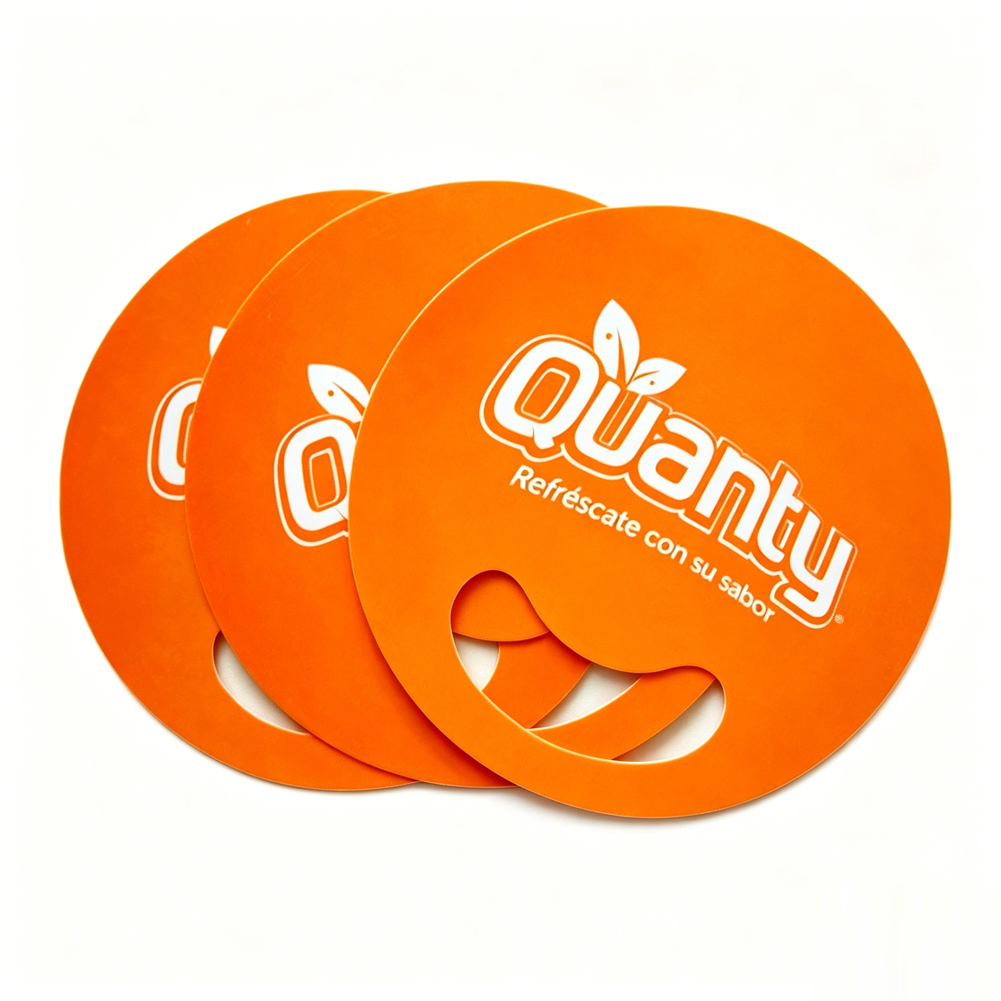 Custom Round Hand Fans | Personalized Logo Plastic Fans for Trade Shows, Events