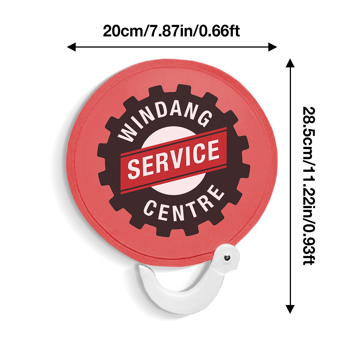 Custom Twist Fold Hand Fan | Collapsible Nylon Hand Fan with Handle