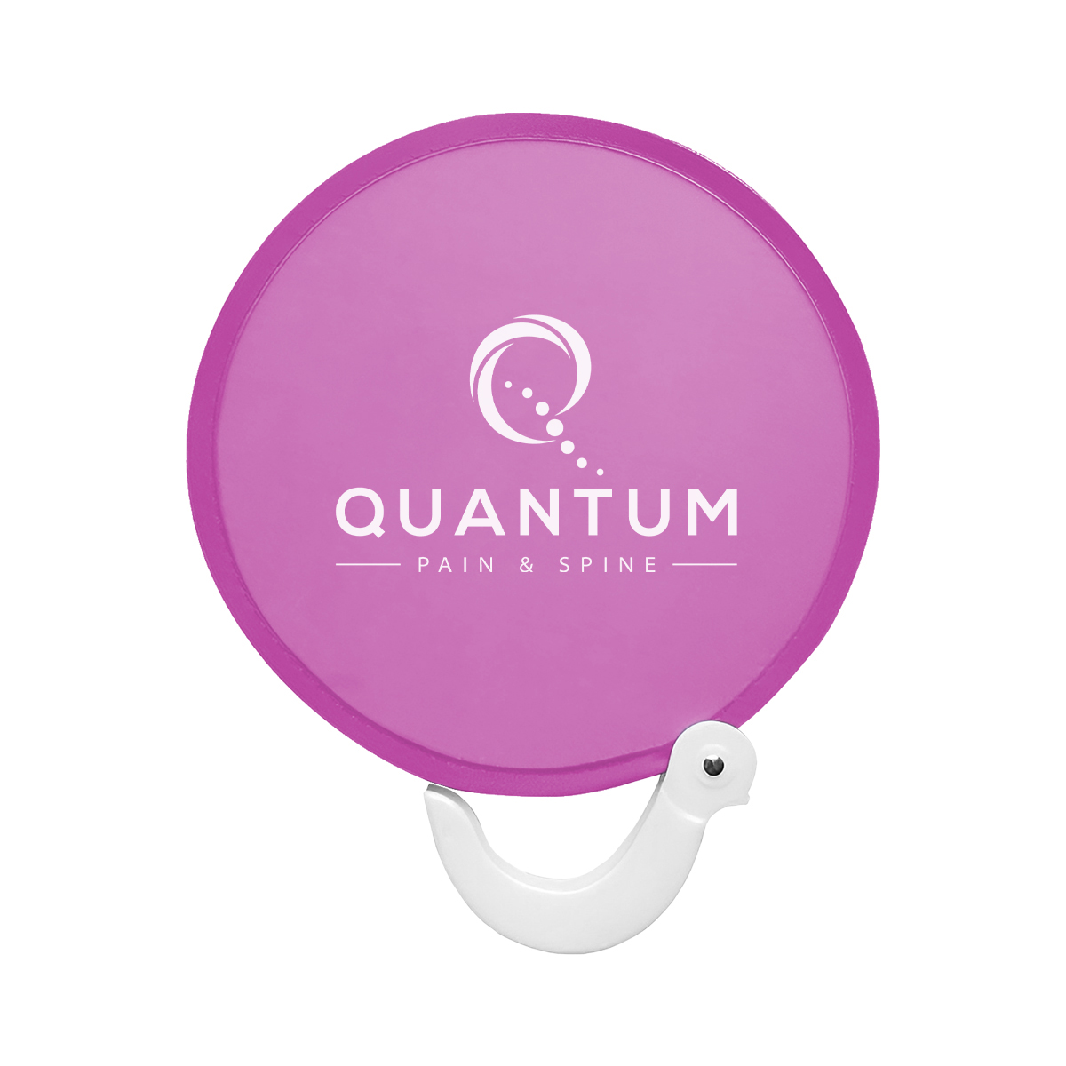 Custom Twist Fold Hand Fan | Collapsible Nylon Hand Fan with Handle