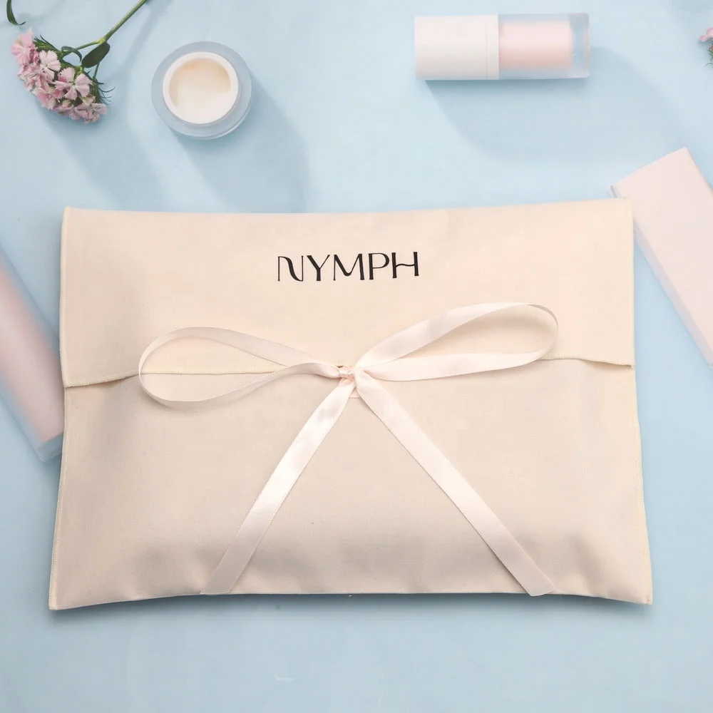 Personalized Envelope Dust Bags for Cosmetic, Jewelry & Handbag Storage