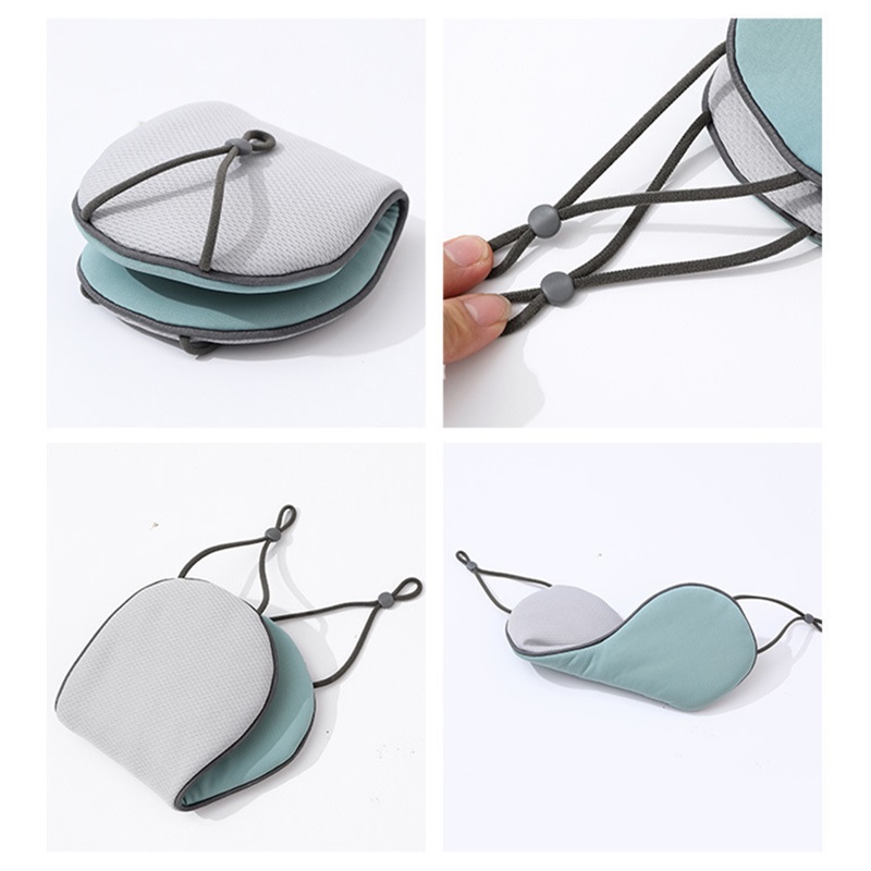 Custom Logo Double-Sided Eye Mask Adjustable Sleep Mask