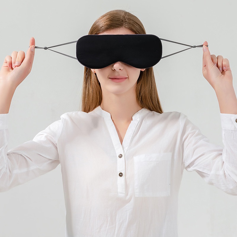 Custom Logo Double-Sided Eye Mask Adjustable Sleep Mask