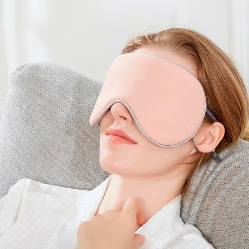 Custom Logo Double-Sided Eye Mask Adjustable Sleep Mask