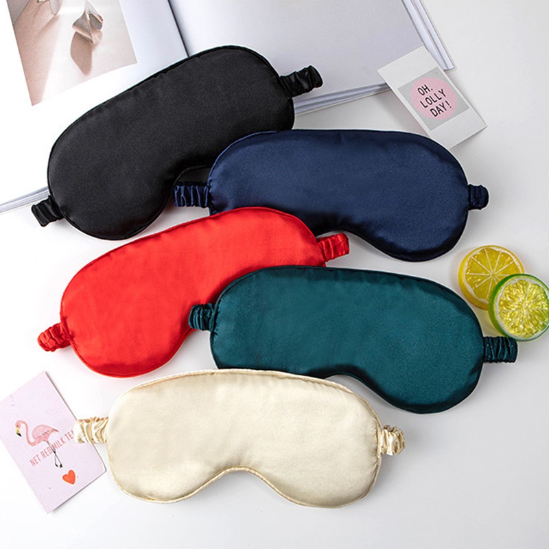 Custom Sleep Eye Mask Soft Sleeping with Elastic Band