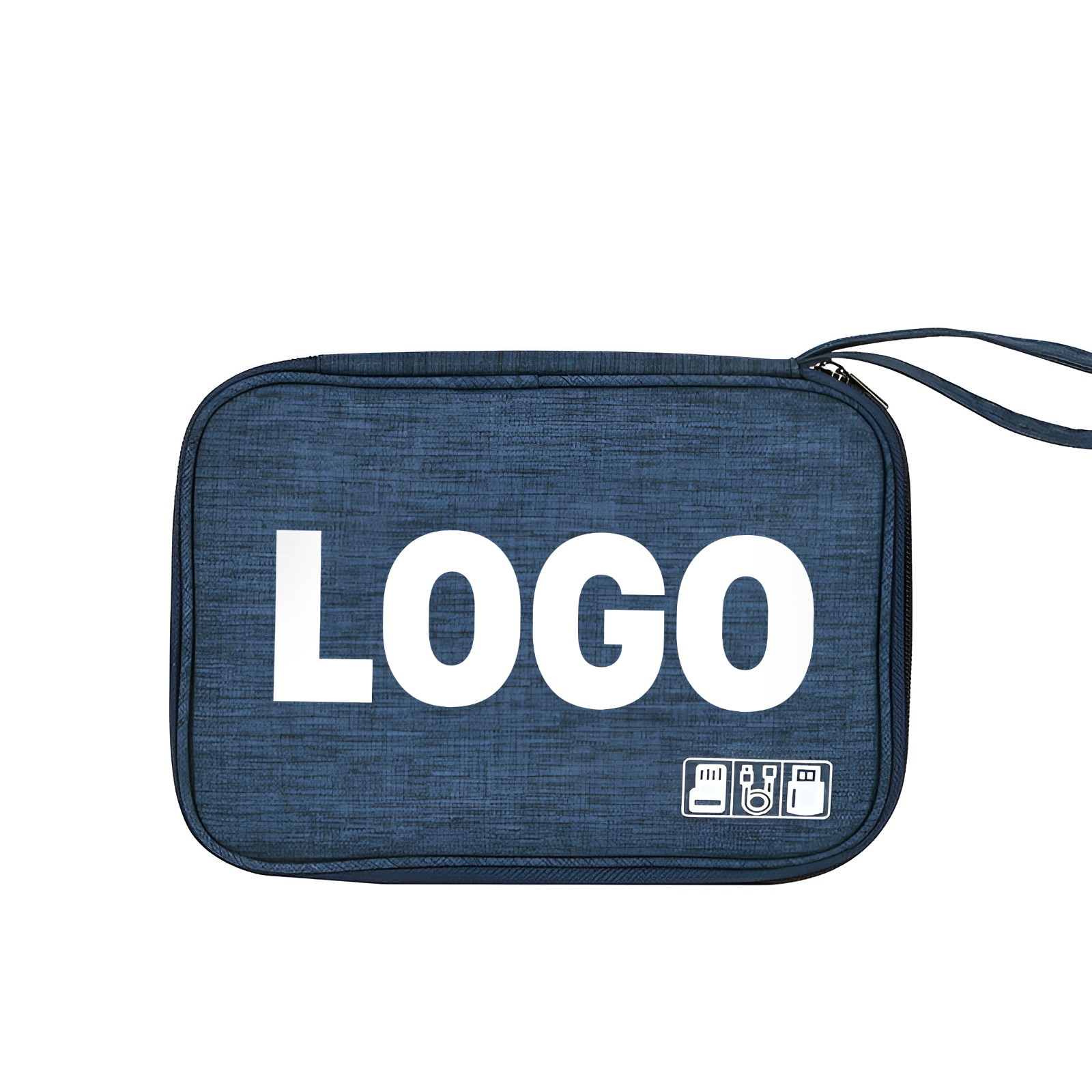 Fashion Electronic Accessory Organizer – Portable Travel Zippered Bag