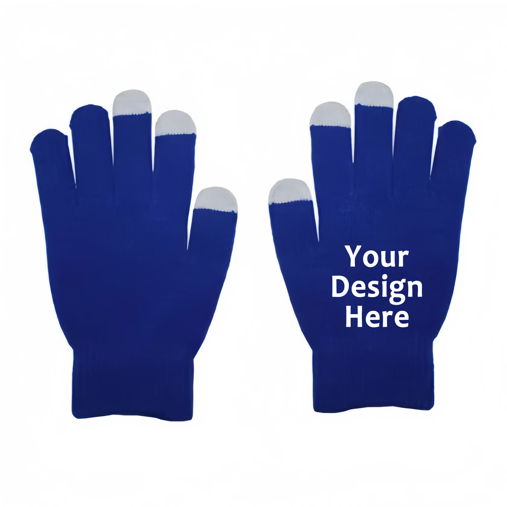 50 Custom Winter Touch Screen Gloves with Your Design