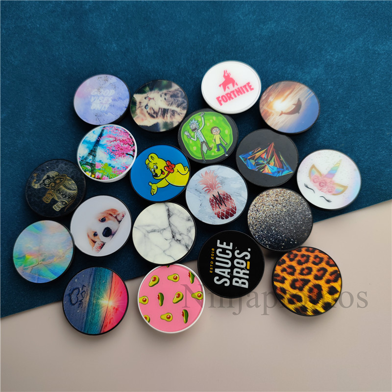 Custom Acrylic Surface Phone Grip Socket 