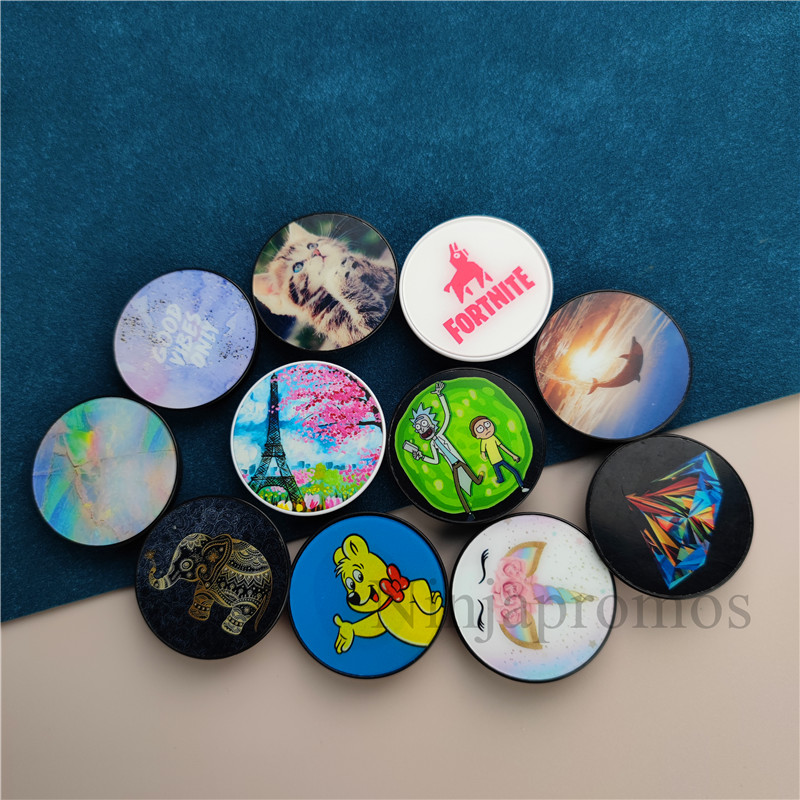 Custom Acrylic Surface Phone Grip Socket 