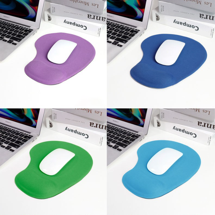 Custom Soft Sponge Wrist Rest Mousepad | Personalized Protect Wrist Mouse Pad with Logo