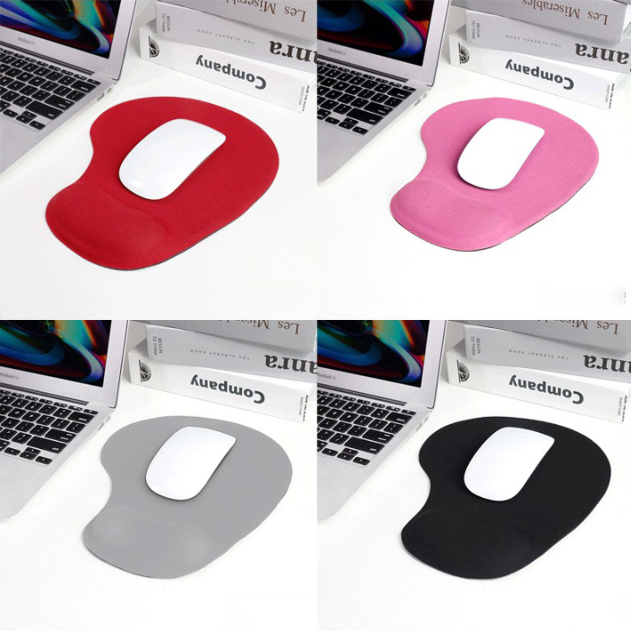Custom Soft Sponge Wrist Rest Mousepad | Personalized Protect Wrist Mouse Pad with Logo