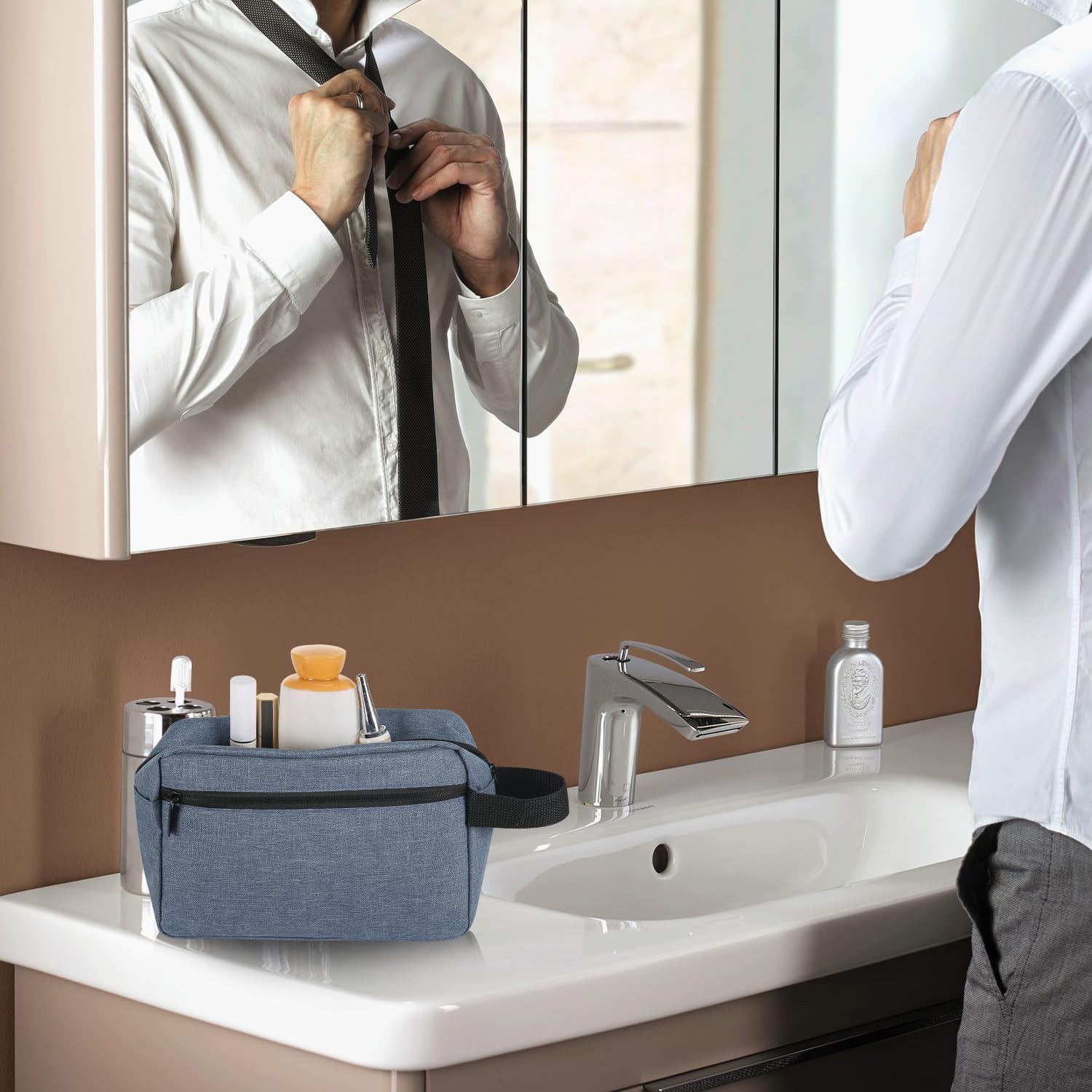 Custom Logo Fabric Cosmetic Bags – Bulk Makeup Bags