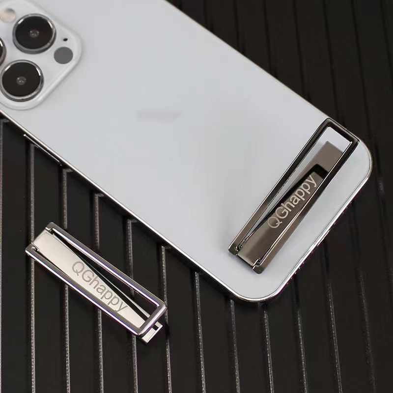 Mini Hollow Phone Kickstand | Folding Invisible Portable Cell Phone Stand