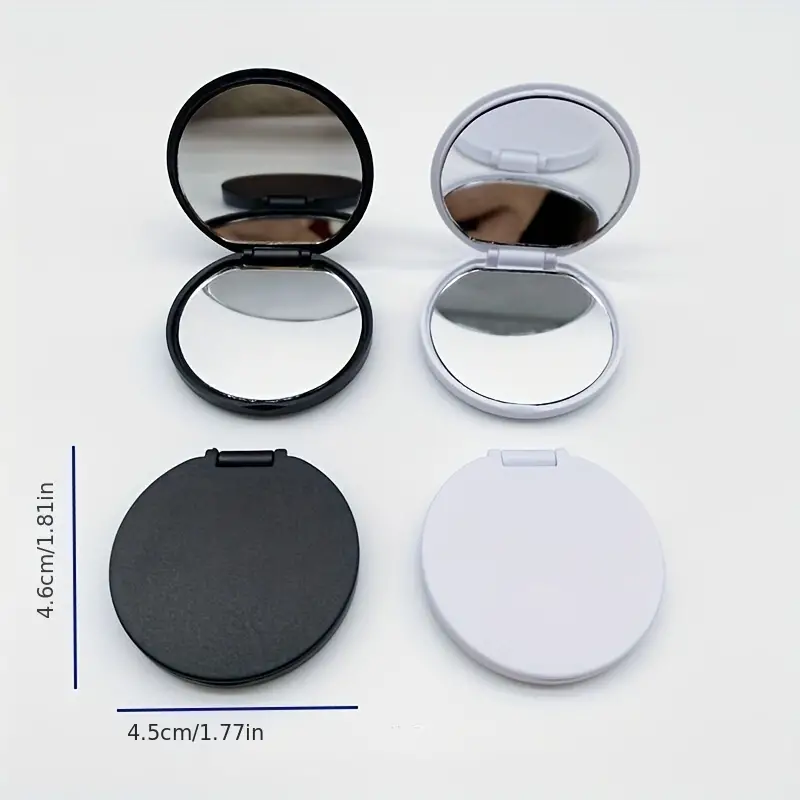 Promotional Round Double-sided Mirror Phone Stand Logo Printing Decoration