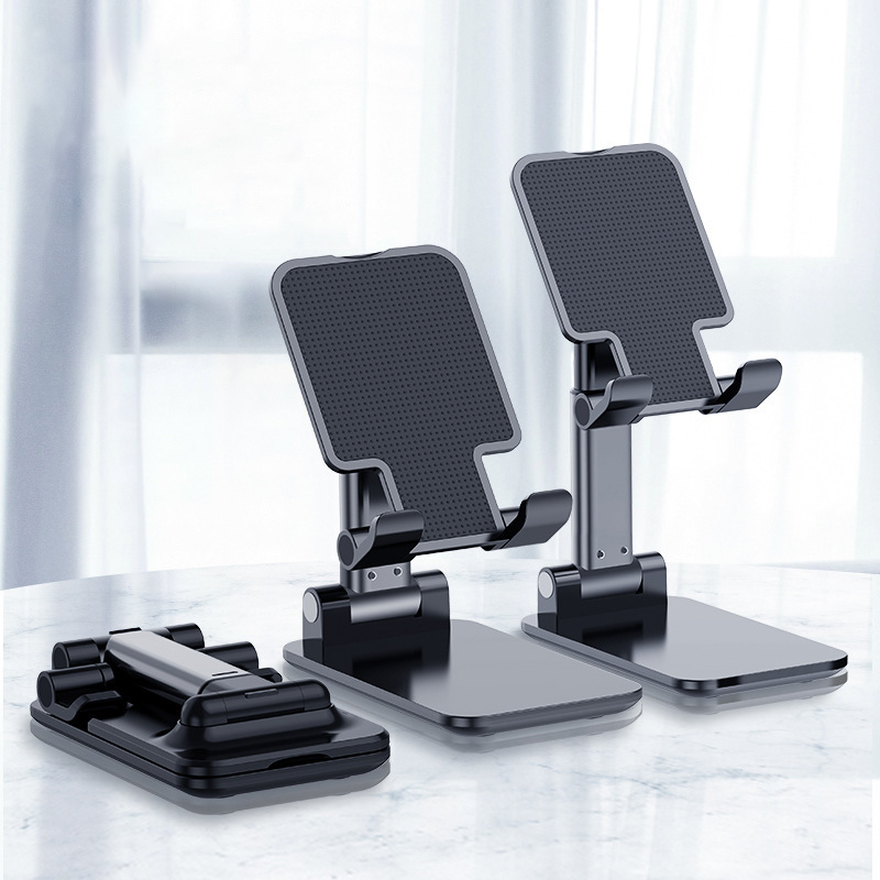 Fully Foldable & Height Adjustable Phone Holder | Custom Portable Phone Stand with logo