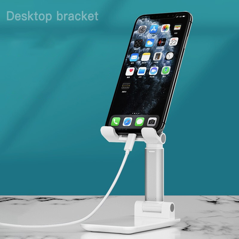 Fully Foldable & Height Adjustable Phone Holder | Custom Portable Phone Stand with logo