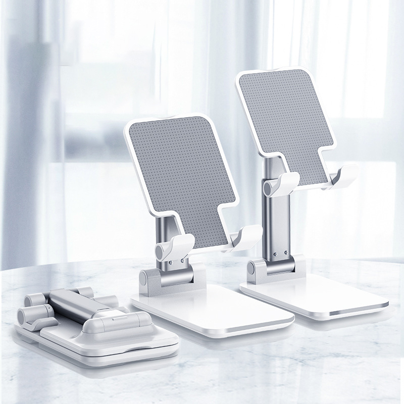 Fully Foldable & Height Adjustable Phone Holder | Custom Portable Phone Stand with logo