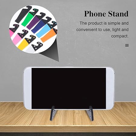 500pcs Versatile V-Shaped Folding Phone Stand Portable Mini Holder for Every Occasion