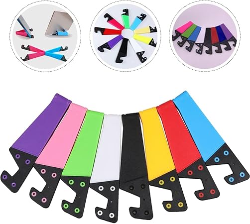 500pcs Versatile V-Shaped Folding Phone Stand Portable Mini Holder for Every Occasion