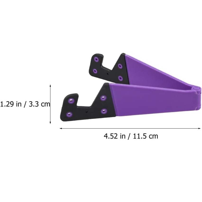 500pcs Versatile V-Shaped Folding Phone Stand Portable Mini Holder for Every Occasion