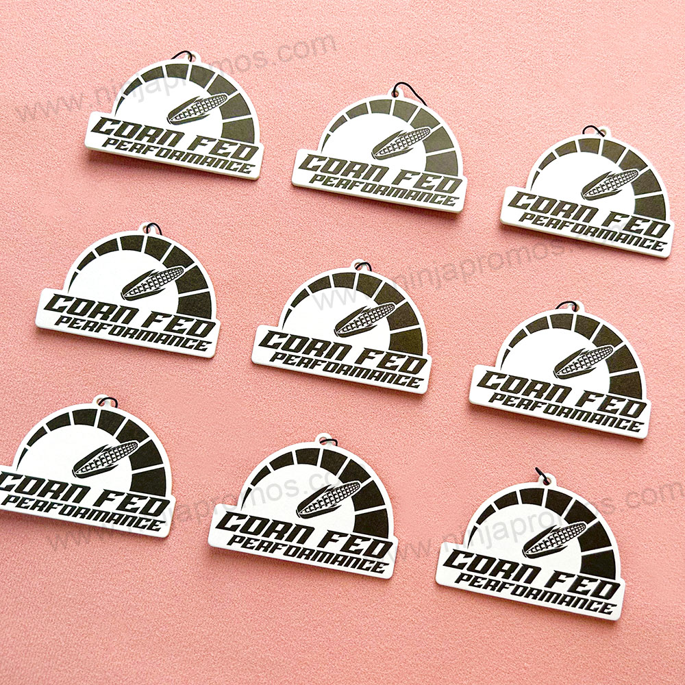 50 Pack Decor Custom Shape Paper Car Air Freshener