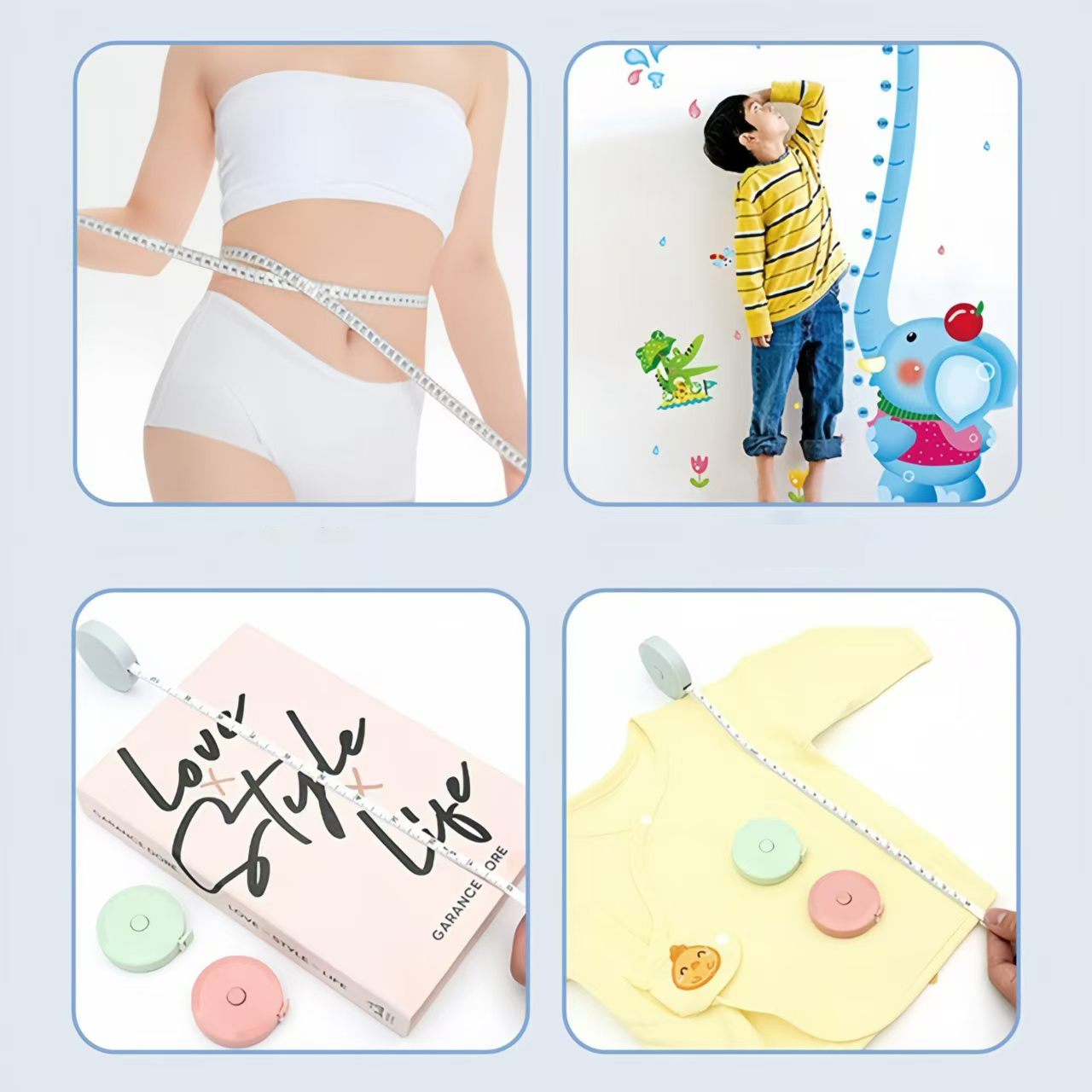 Personalized 5' Round Tape Measure with Your Logo