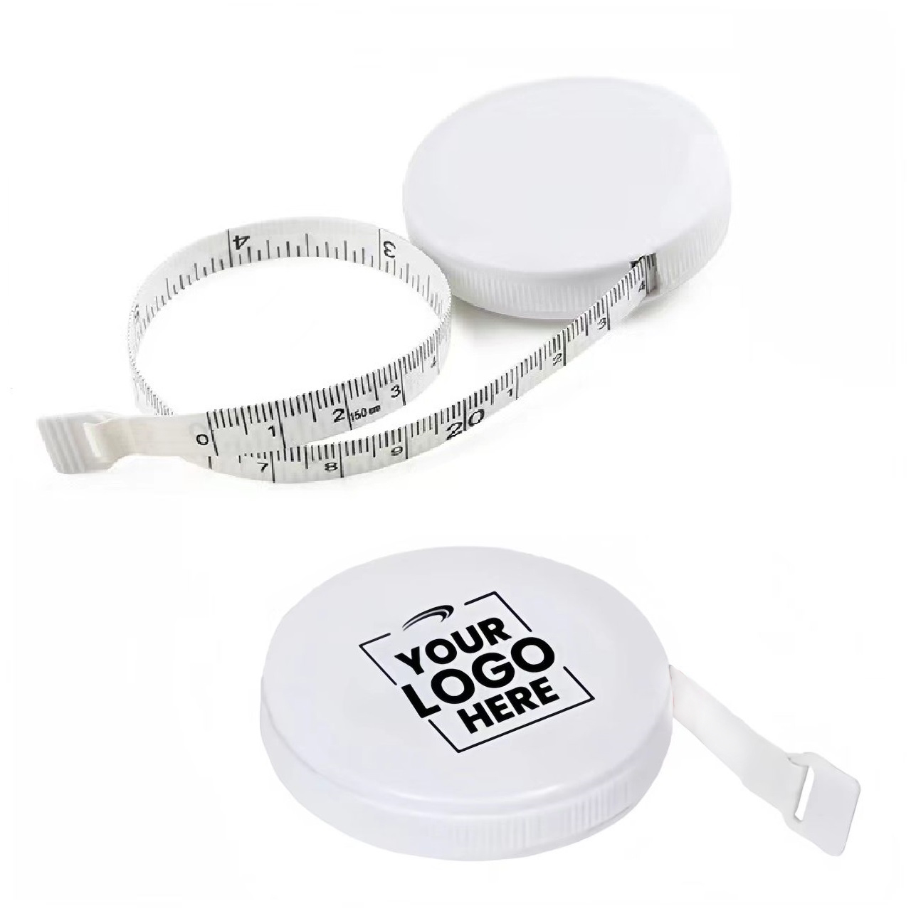 Personalized 5' Round Tape Measure with Your Logo