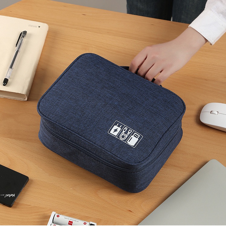Custom Travel Electronics Organizer – Cable Storage Bag for Chargers, Cords, and Gadgets